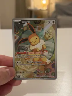 Pokemon TCG Eevee SVP 173 Promo + N’s Zorua SVP 189 Promo Near Mint - Image 4