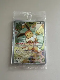 Pokemon TCG Eevee 173 Promo Card Prismatic Evolutions Sealed - Image 1