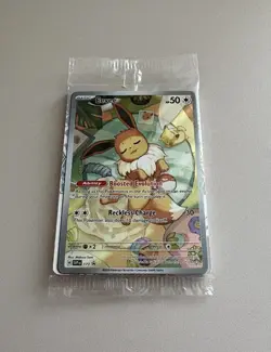 Pokemon TCG Eevee 173 Promo Card Prismatic Evolutions Sealed - Image 2