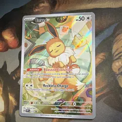 Pokemon TCG Eevee 173 SV: Scarlet & Violet ETP Promo Prismatic Evolutions - Image 1