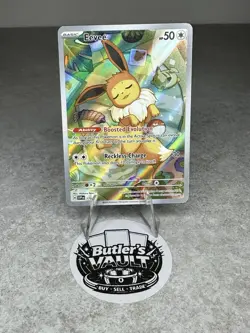 Pokemon TCG Eevee SVP 173 Prismatic Evolutions Black Star Promo NM/M #173 - Image 1