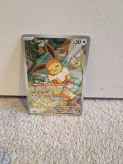 Pokemon TCG Eevee SVP 173 Prismatic Evolutions Black Star Promo NM/M #173 - Image 1