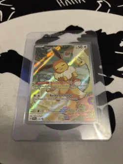 Pokemon TCG Prismatic Evolutions Eevee SVP 173, ETB Promo Card - Image 1