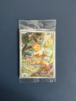 Pokemon TCG Eevee SVP 173 Black Star Promo Sealed - Image 1