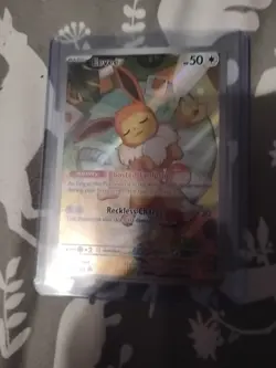 🌙 Pokemon TCG Promo Eevee SVP EN 173 Holo – Sleeping Illustration – NM! - Image 1