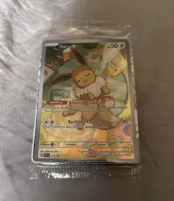 Pokemon TCG Eevee Prismatic Evolutions 173 Sealed Promo Card - Image 1