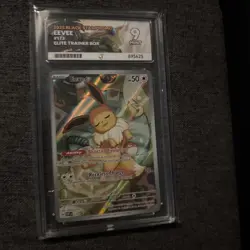 Pokemon TCG Prismatic Evolutions Eevee Black Star Promo Card 173 Ace 9 - Image 1