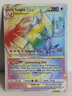 Lugia Vstar - 202/195 - Secret Rare - Silver Tempest - Pokemon Card - - Image 1