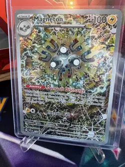 Pokemon TCG Magneton SVP159 Surging Sparks Black Star Promo - Image 1