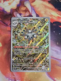 Pokemon TCG Surging Sparks Magneton SVP159 Black Star Promo Card - Image 1