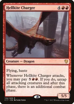 Hellkite Charger [Commander 2017] Magic MTG - Image 1