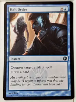 Halt Order - Scars of Mirrodin - Magic the Gathering MTG Nice! - Image 1