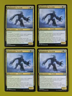 Abominable Treefolk x4 Modern Horizons 4x Magic the Gathering MTG - Image 1