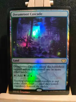 Dreamroot Cascade FOIL - Innistrad Crimson Vow - Rare - NM (see pics) - Image 1