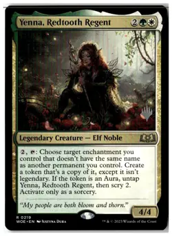 MTG Yenna, Redtooth Regent - Promo Pack Moderately Played English - Image 1