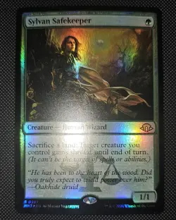 MTG FOIL Sylvan Safekeeper 0287 MH3 Rare NM - Image 1