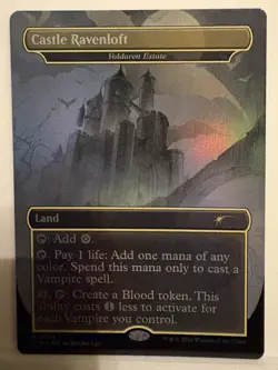 🌟 Castle Ravenloft Voldaren Estate FOIL MTG D&D Secret Lair🌟 - Image 1