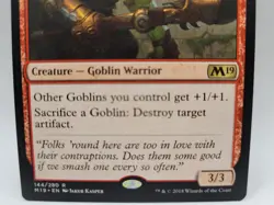 Goblin Trashmaster M19 Core 2019 Rare Goblin Warrior MTG Near Mint - Image 3