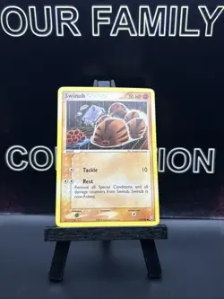 Pokemon TCG SWINUB 79/109 Team Rocket Returns common Regular 2004 VLP - Image 1