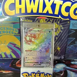 Pokemon Eternatus VMAX Secret Rare Full Art Holo 192/189 Darkness Ablaze 340 HP - Image 1