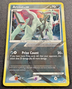 Arceus (AR1) Pokemon Platinum Arceus / Holo Rare NM Near Mint!!! - Image 1