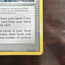 Pokemon Holon Scientist 97/113 Rev Holo Stamped – EX Delta Species 2005 NM - Image 3