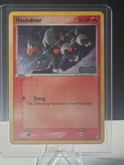 Pokemon TCG Houndour 60/115 - Unseen Forces - Stamped - Holo, NM LP. Collection - Image 1