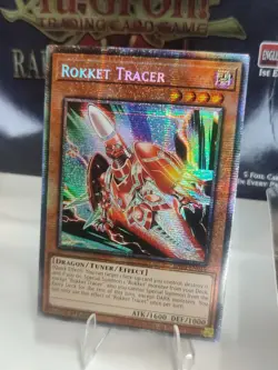 RA05-EN015 Rokket Tracer Starlight Rare 1st Ed YuGiOh - Image 1