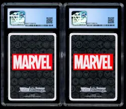 Spider Gwen 044S & Scarlet Witch 086S Rare Marvel Weiss Schwarz Japanese CGC 9.5 - Image 2