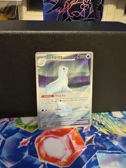 Pokemon TCG Dewgong 097/094 Phantasmal Flames Mint Condition Pack Fresh - Image 1