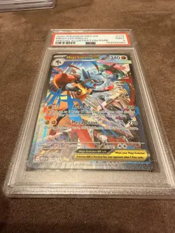 2025 POKEMON MEG EN -MEGA LUCARIO ex SPECIAL ILLUSTRATION RARE - MINT PSA 9 #179 - Image 4