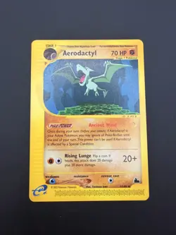 Pokemon Cards Aerodactyl 1/144 Skyridge Non Holo Rare - Image 1