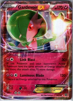 Gardevoir EX 78/114 XY - Steam Siege - Pokemon Card - NM - Image 1
