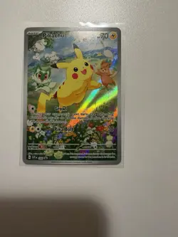 Pokemon Pikachu SVP 088 Scarlet & Violet Promo Full Art Holo 70 HP Card - Image 1