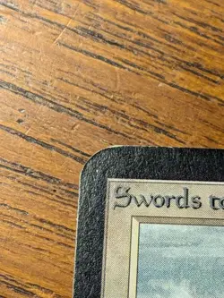 ALPHA MTG card Swords to Plowshares Moderately Played Magic MTG 1993 - Image 4