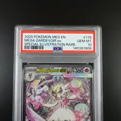 PSA 10 Mega Garevoir ex 178/132 Pokemon Mega Evolutions Graded Card - Image 2
