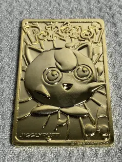 Pokemon 23K gold plated trading cards 1999 Burger King Promotion Set of 2 - Image 3