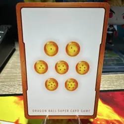 Bandai Dragon Ball Super Card Game Vegeta Gold Energy Marker E02-04 Foil Card NM - Image 2