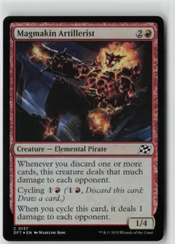 Magmakin Artillerist (137) - Foil - Aetherdrift (DFT) - NM - Image 1