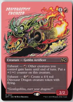 Draconautics Engineer (Borderless) (341) - - Aetherdrift (DFT) - NM - Image 1