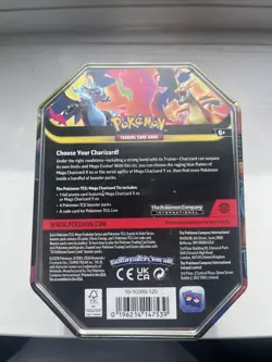 Pokemon TCG Mega Evolution Ascended Heroes Mega Charizard Y Ex Tin New Sealed - Image 2