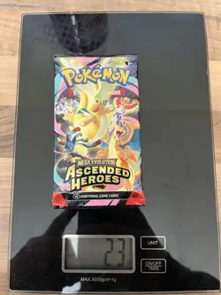 Heavy Pokemon TCG x3 Ascended Heroes Booster Packs (23g,22g,22g) New & Sealed - Image 1