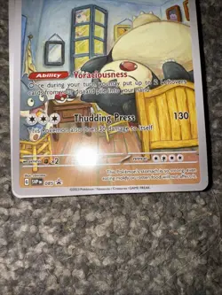 Van Gogh Custom Pokemon Card Snorlax with Munchlax & Mew - Image 4