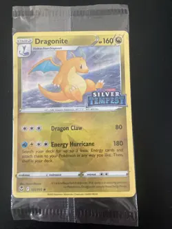 Dragonite 131/195 - Stamped Promo Card - Pokemon Silver Tempest Mint Sealed - Image 2