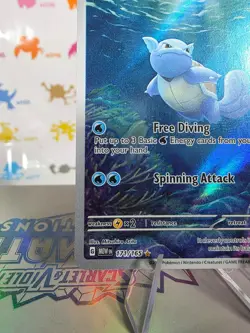 Pokemon TCG Wartortle 171/165 S&V 151 Illustration Rare NM - Image 3