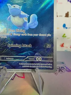Pokemon TCG Wartortle 171/165 S&V 151 Illustration Rare NM - Image 4