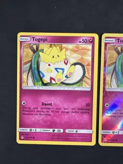 Pokemon Togepi Unbroken Bonds Reverse And Common 136/214, Near Mint Condition - Image 2