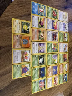 Pokemon Jungle Set Bundle 25 Cards WOTC Vintage Job Lot + Rares (Played) - Image 2