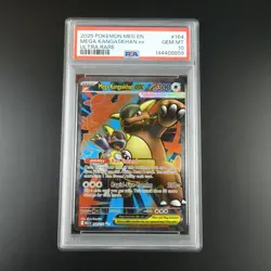 PSA 10 Mega Kangaskhan ex 164/132 Pokemon Mega Evolutions Graded Card - Image 1