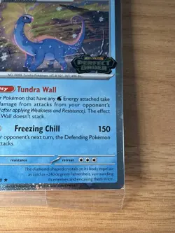 Pokemon Aurorus Perfect Order STAMPED Promo Cosmos Holo Card #24 SEALED 🦕 - Image 4